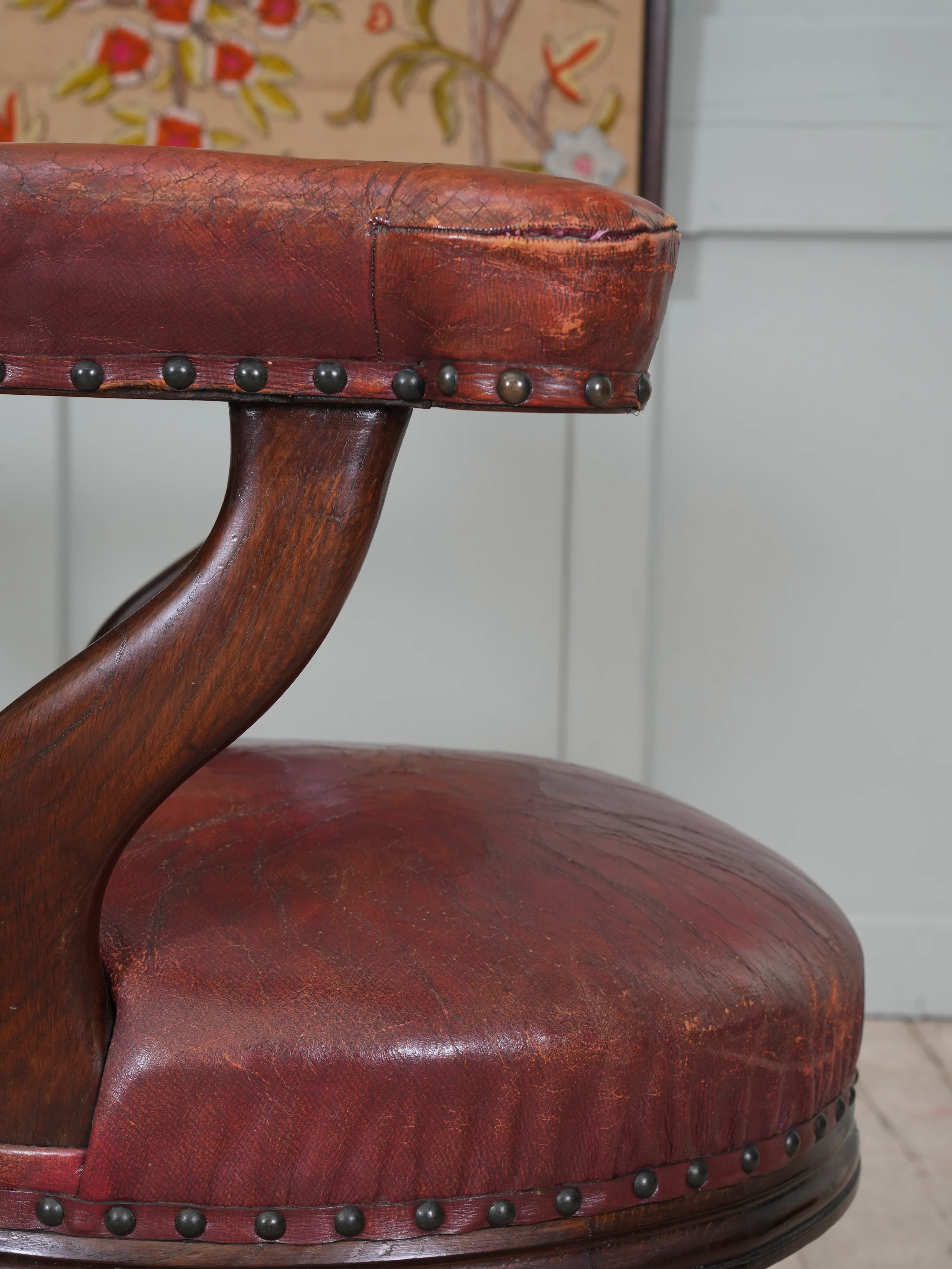 A Set of Six 19th Century Gillows Library Chairs - Image 7