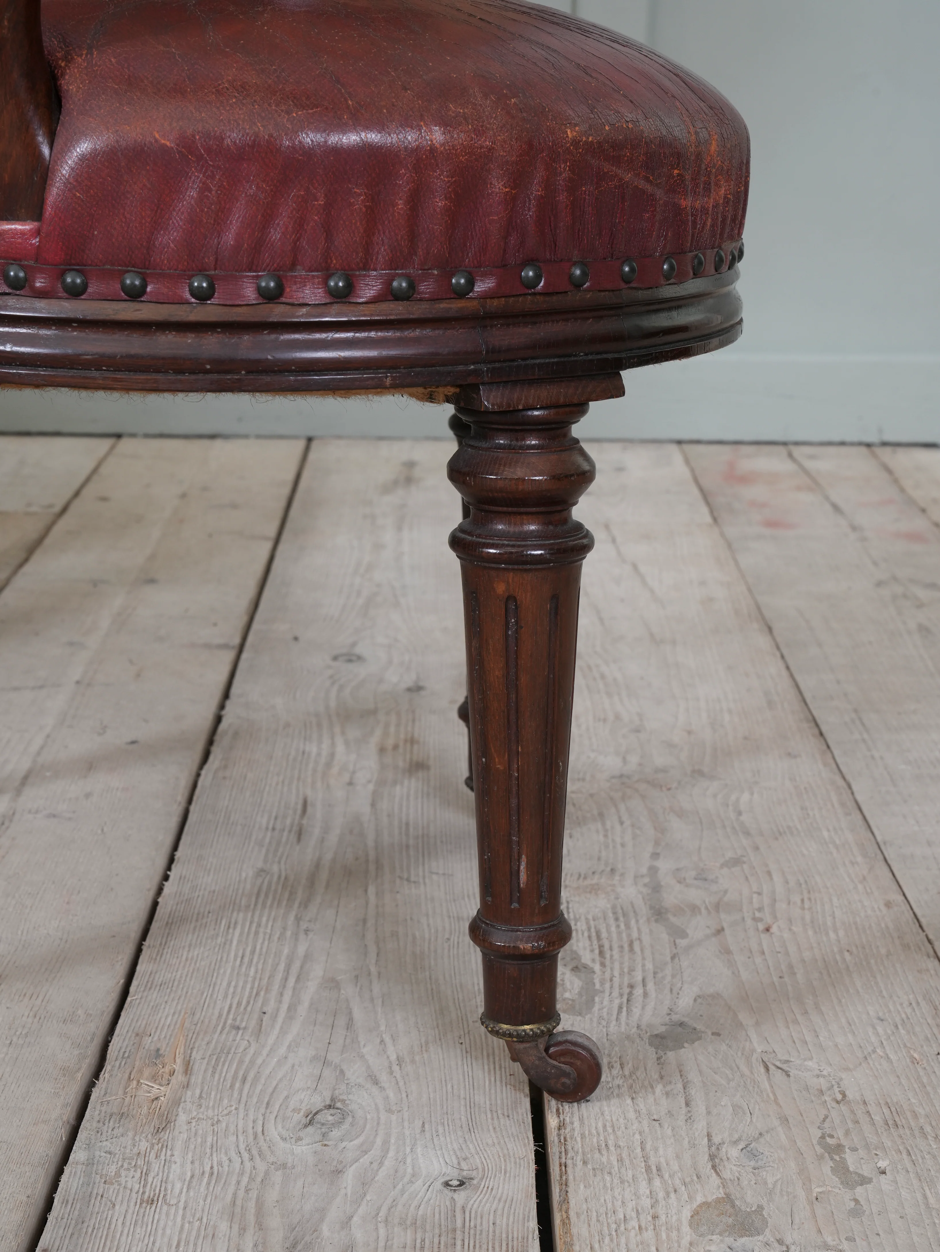 A Set of Six 19th Century Gillows Library Chairs - Image 8