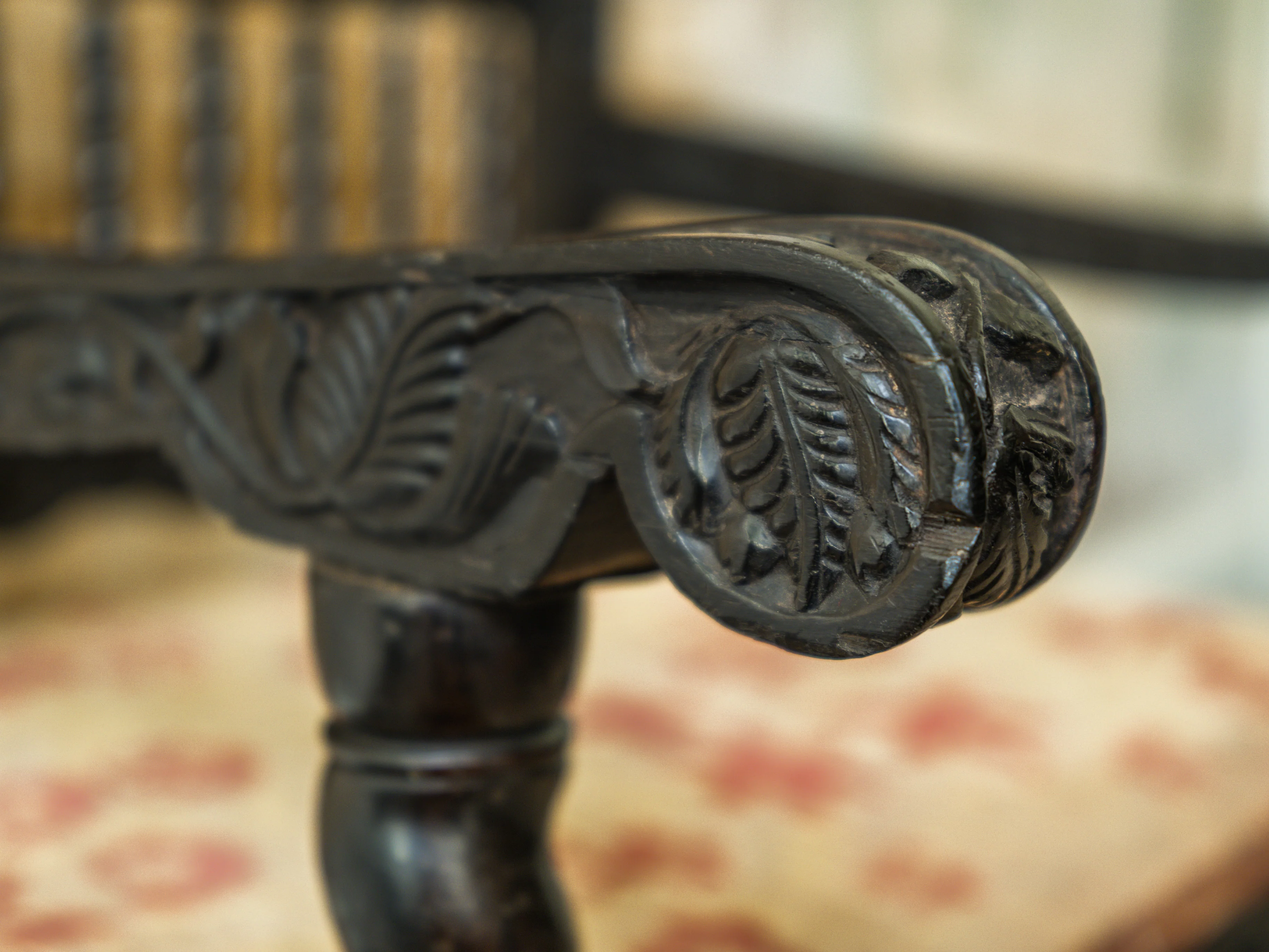 A 17th Century Dutch Colonial Ebony Armchair - Image 18