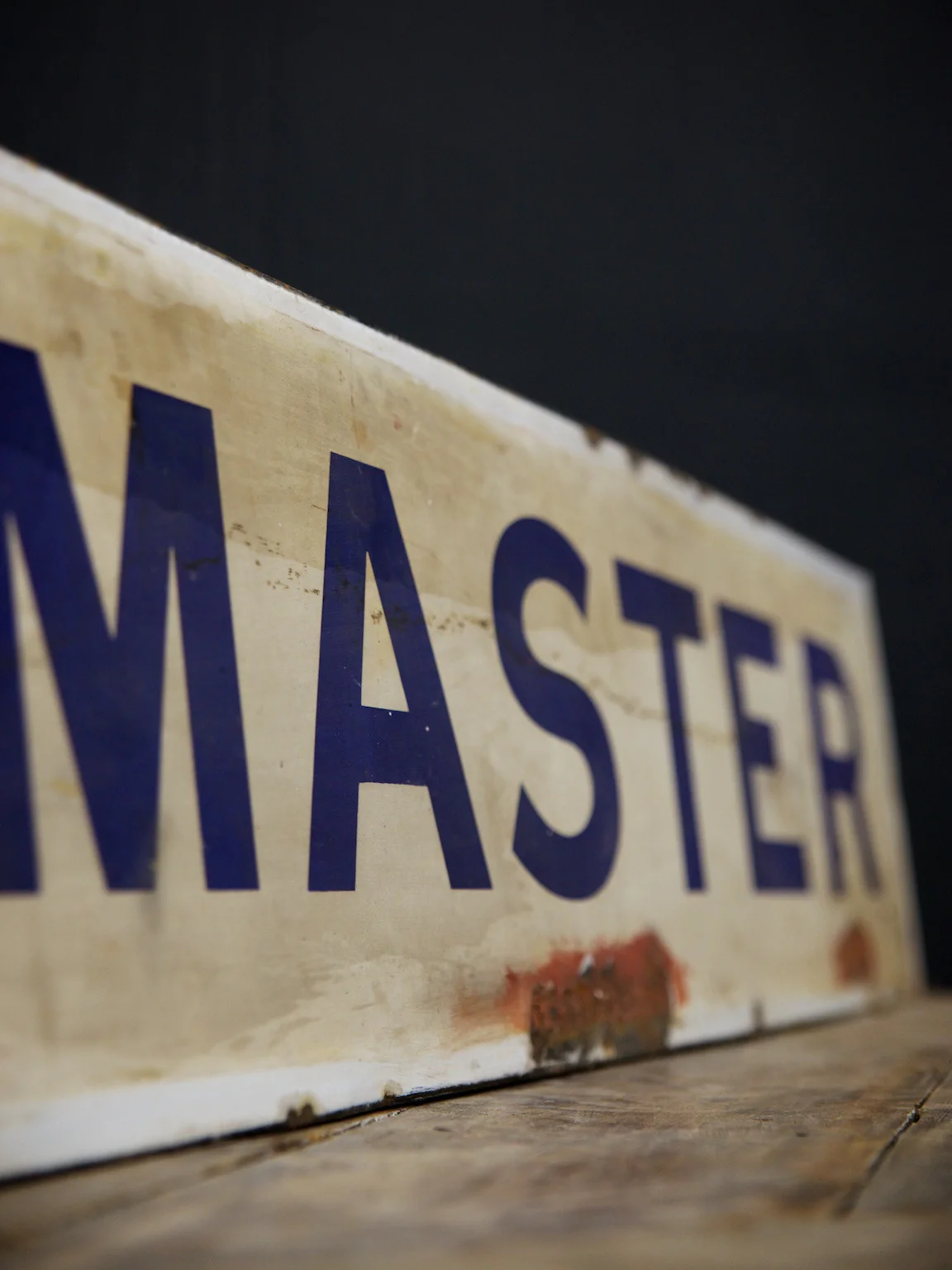 Station Master Sign