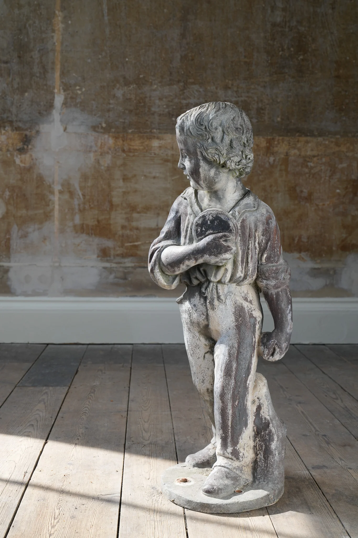 A Lead Statue of a Boy - Image 15
