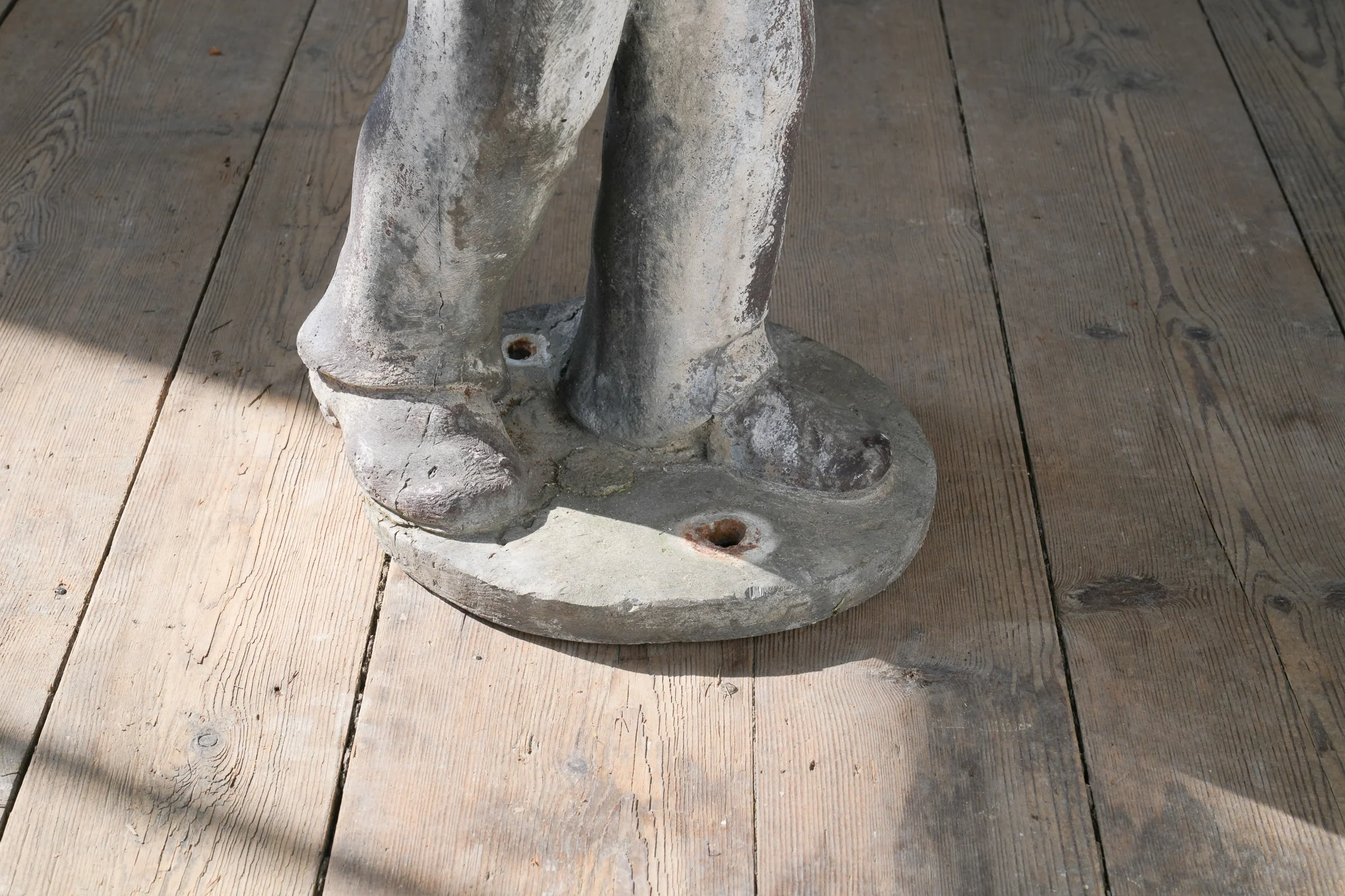 A Lead Statue of a Boy - Image 8