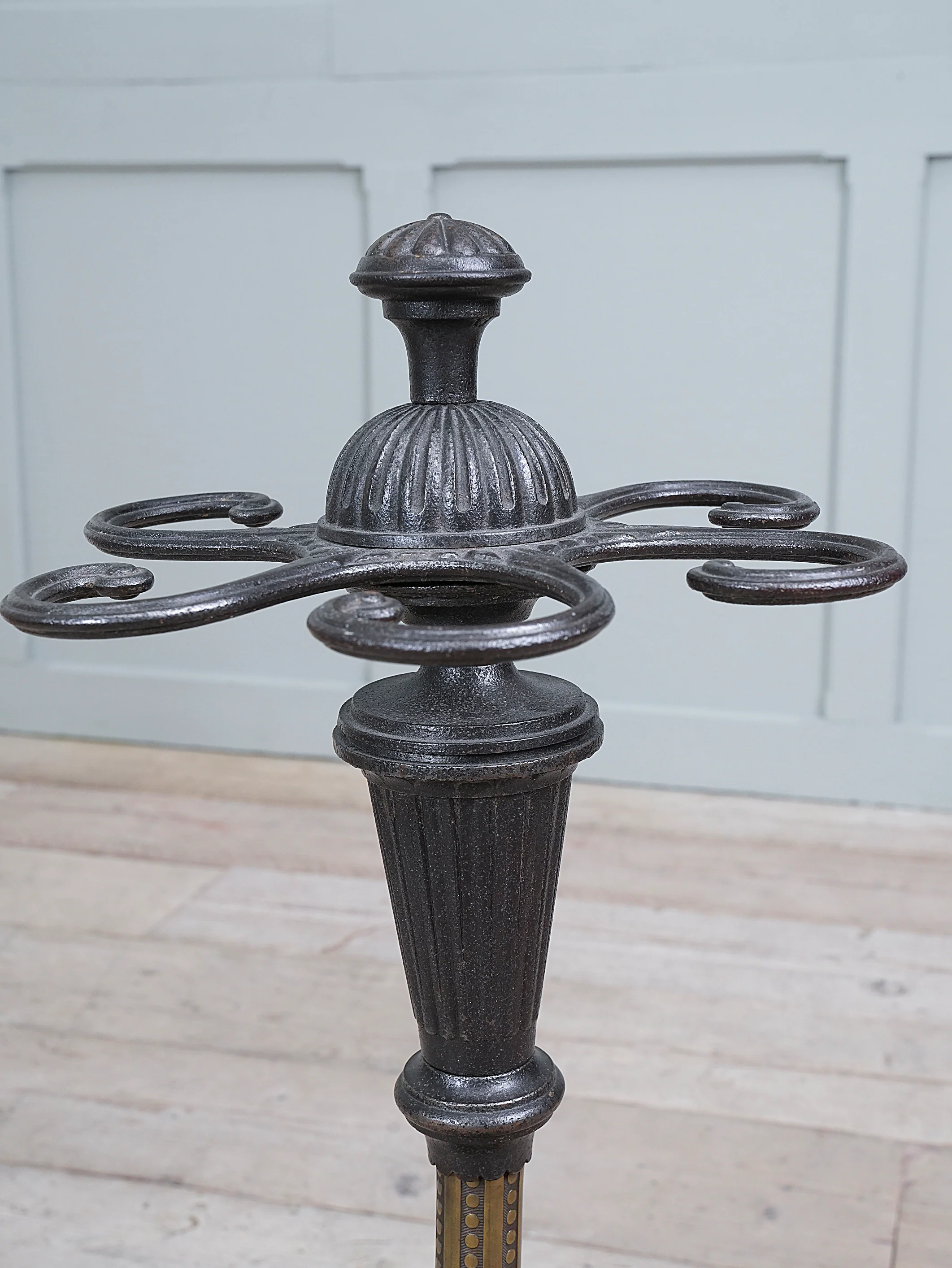A Cast Iron & Brass Stick Stand - Image 7