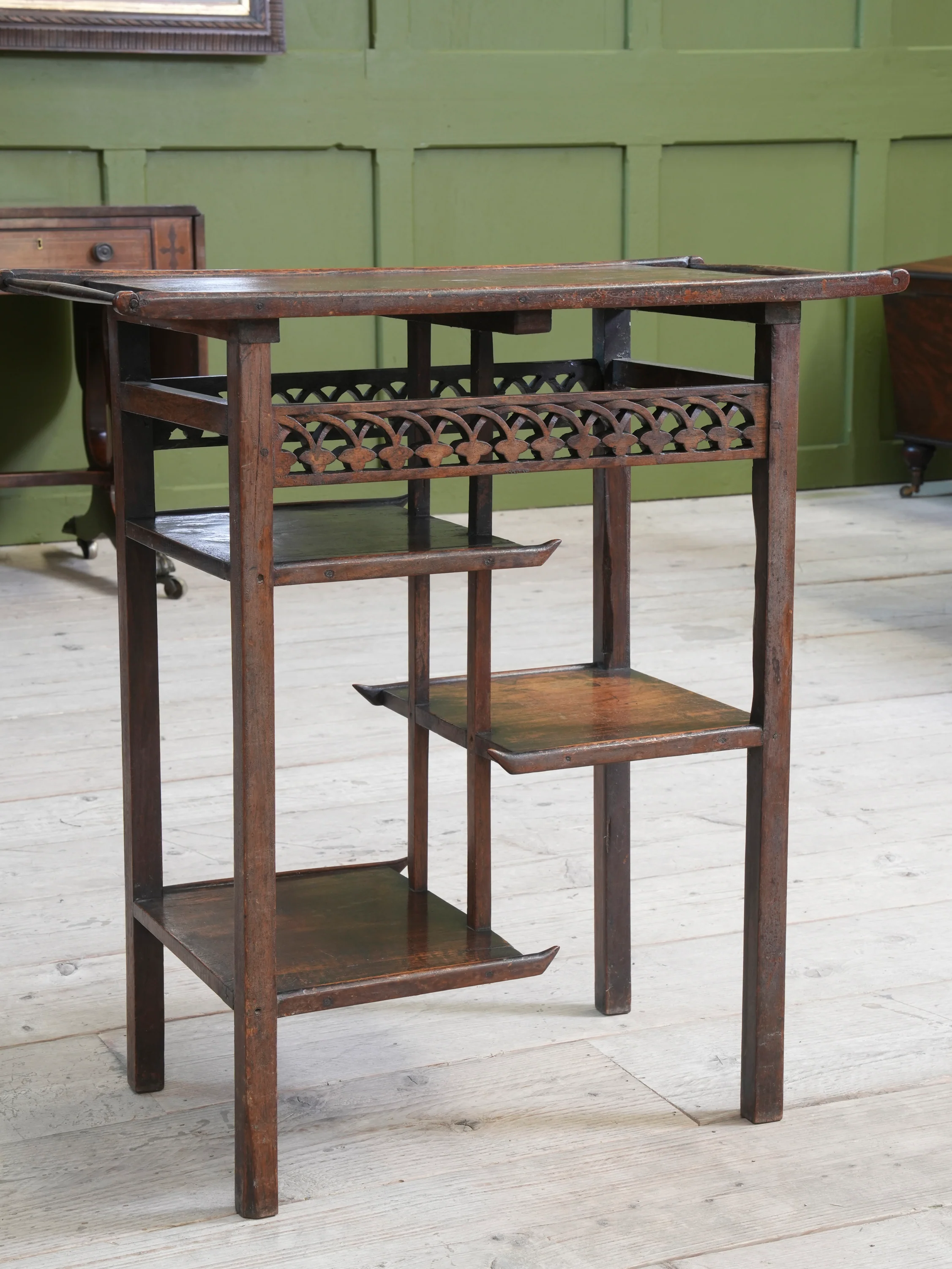 An Anglo Japanese Walnut Occasional Table - Image 2