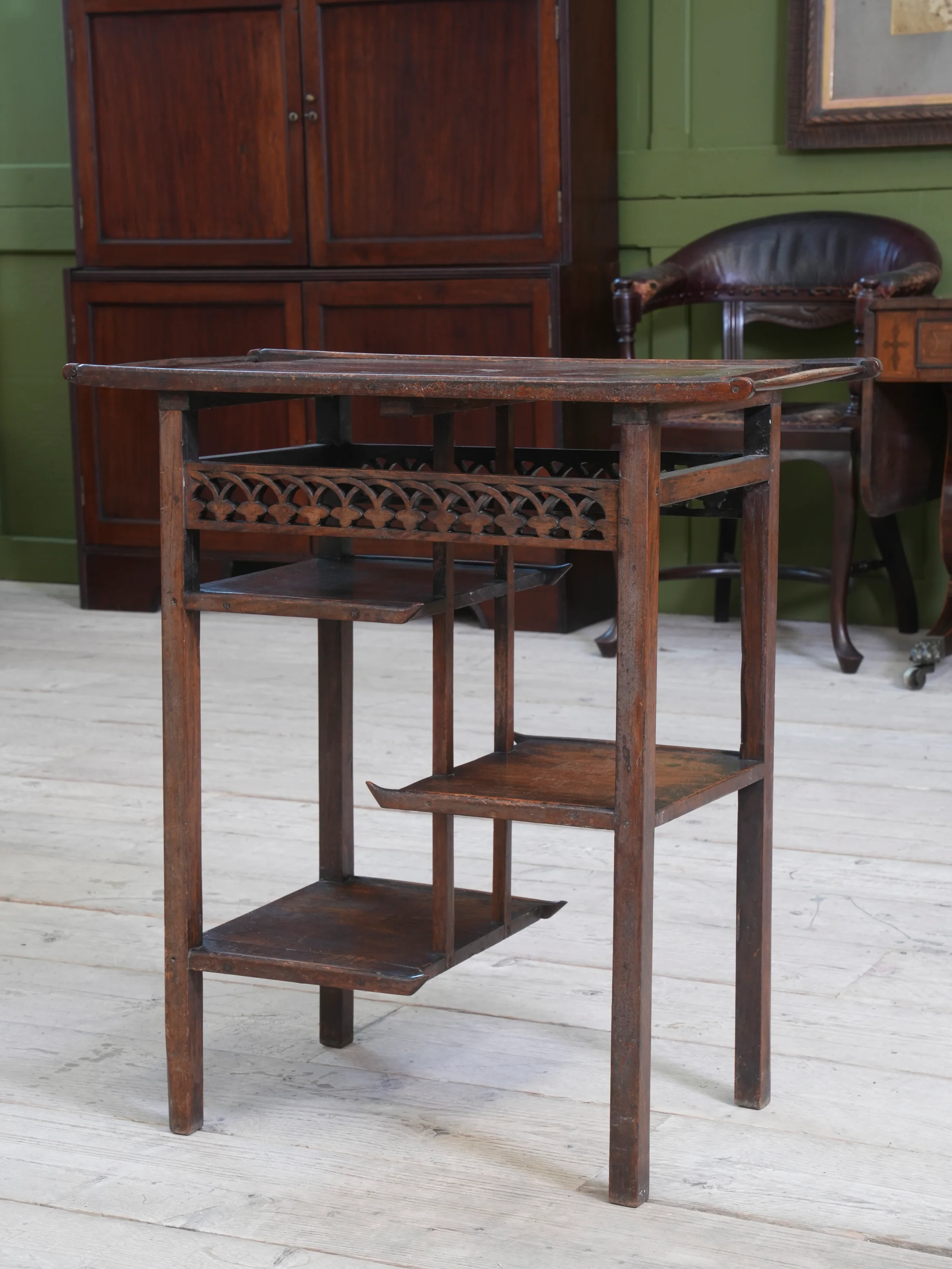 An Anglo Japanese Walnut Occasional Table - Image 6