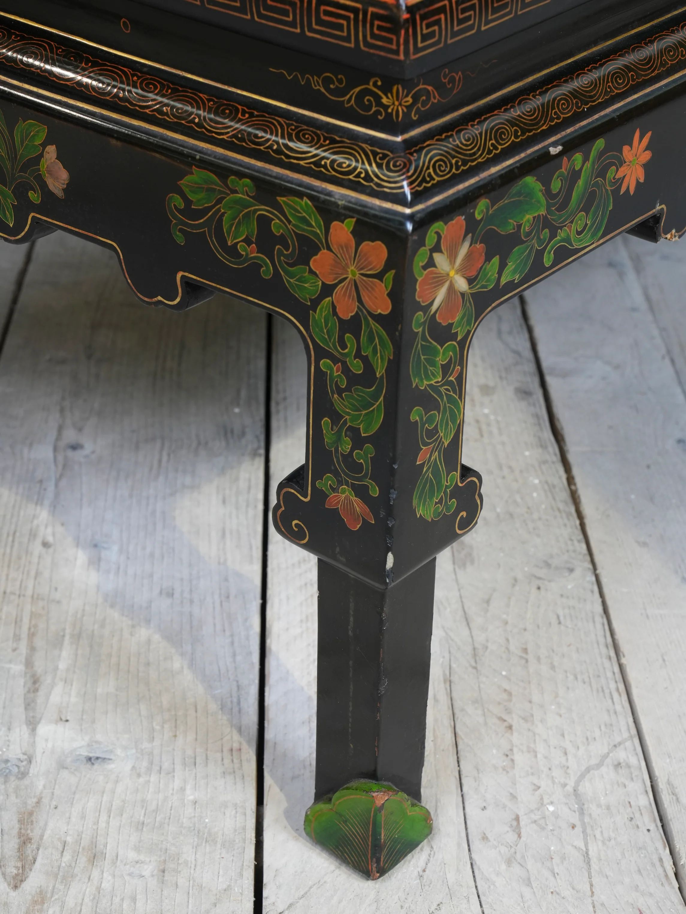 An Ebonised Coffee Table with Inset Cloisonne Panel - Image 7