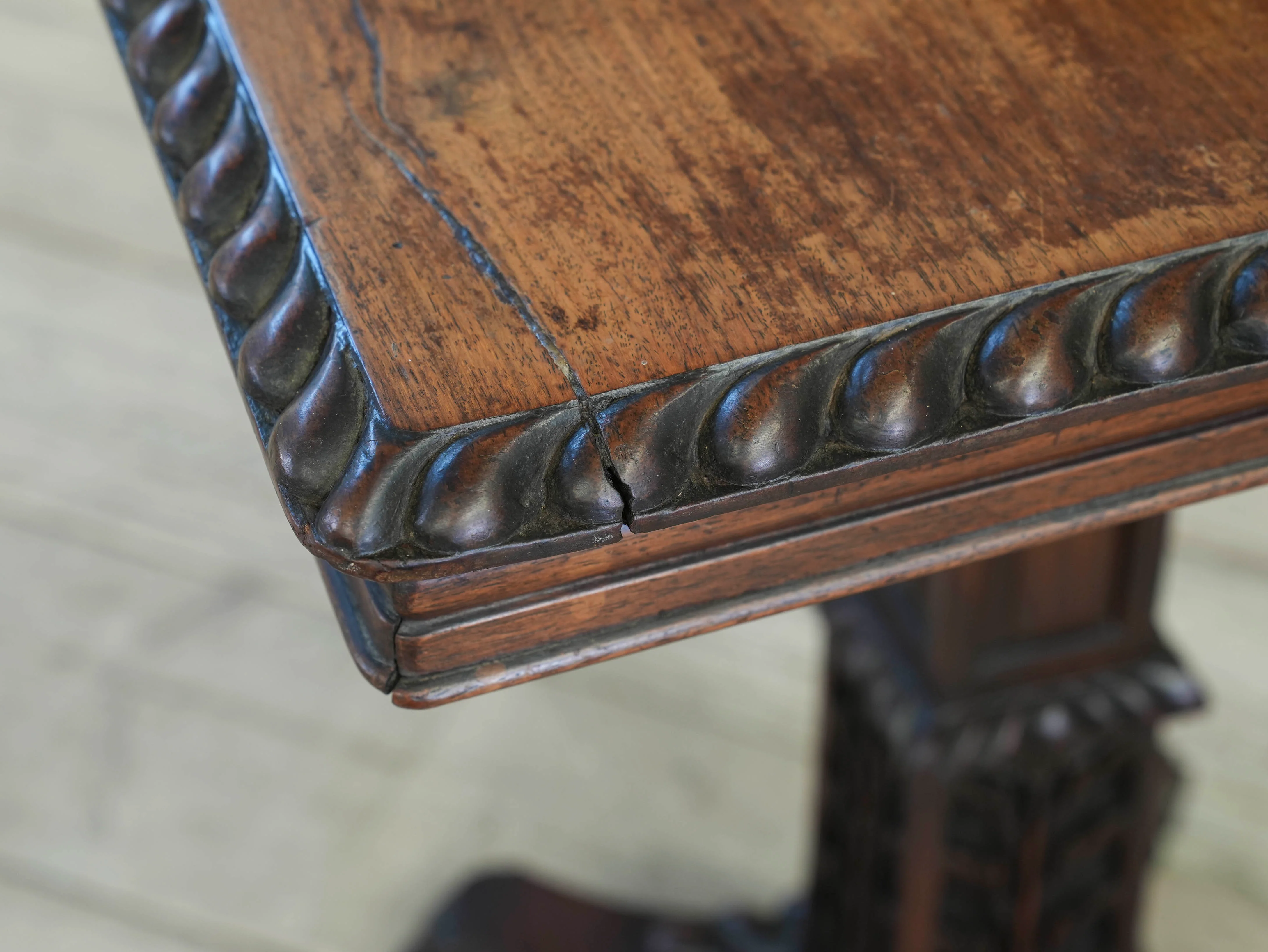 A George IV Anglo Asian Tilt Top Table - Image 9
