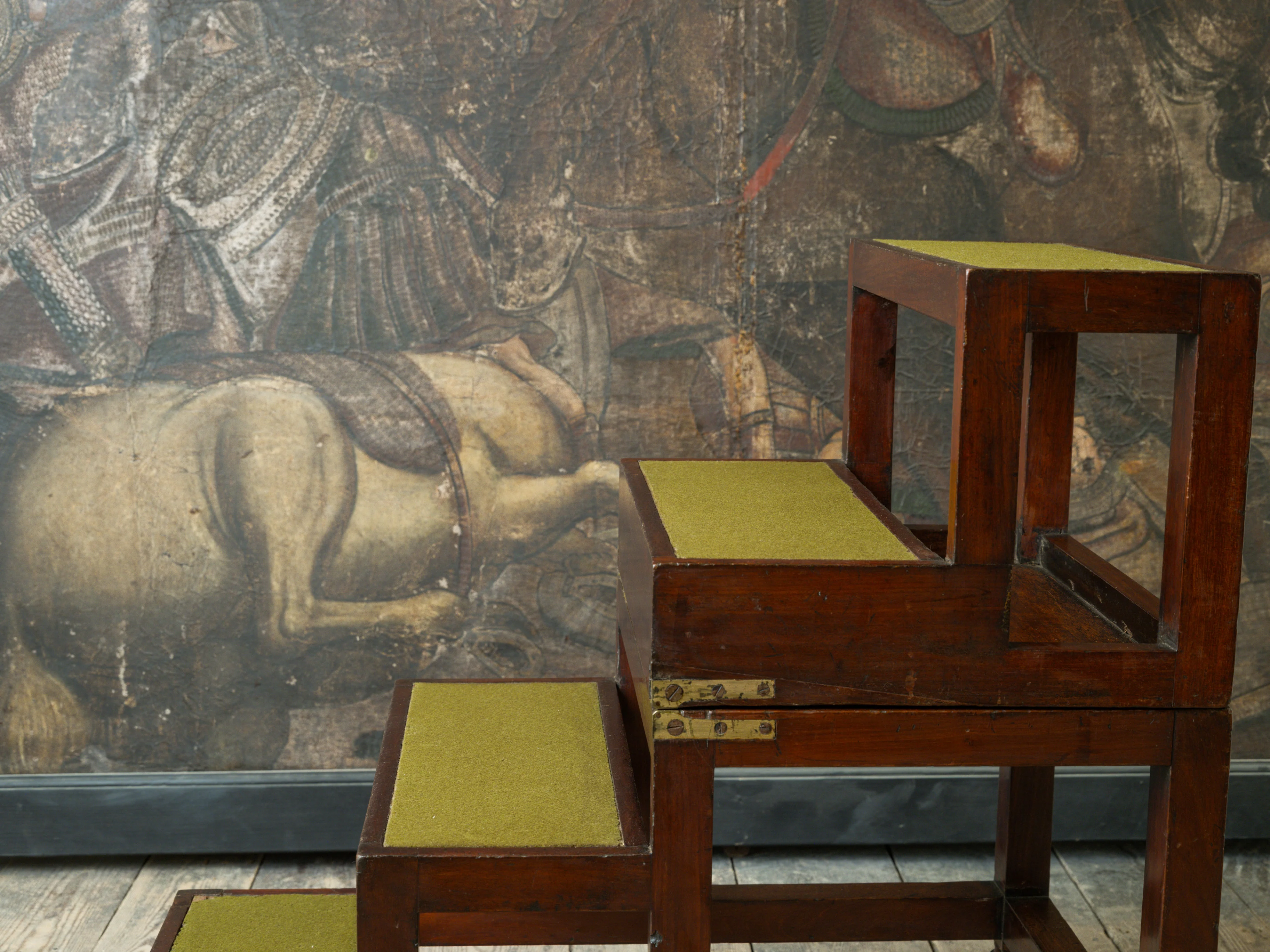 William IV Folding Library Steps - Image 4