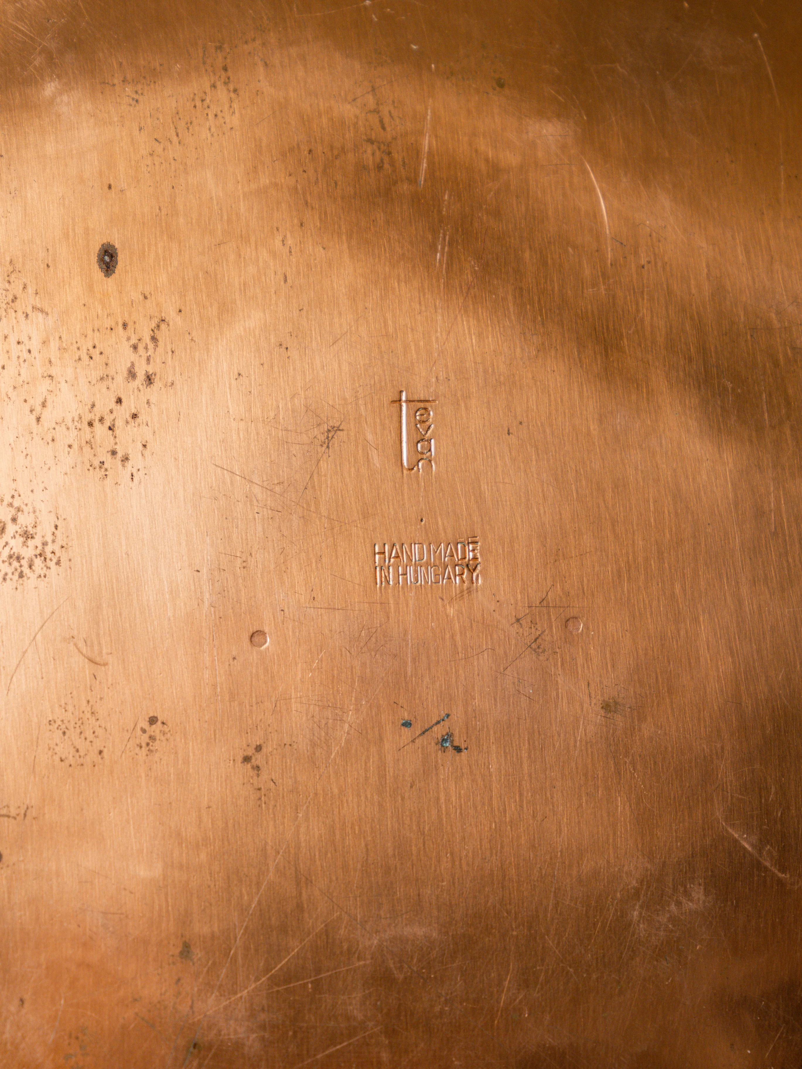 A Magrit Tevan Copper Dish - Image 5