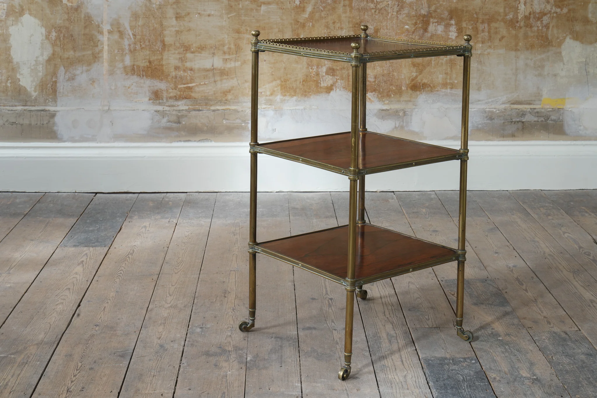 A 19th Century Walnut Etagere - Image 2