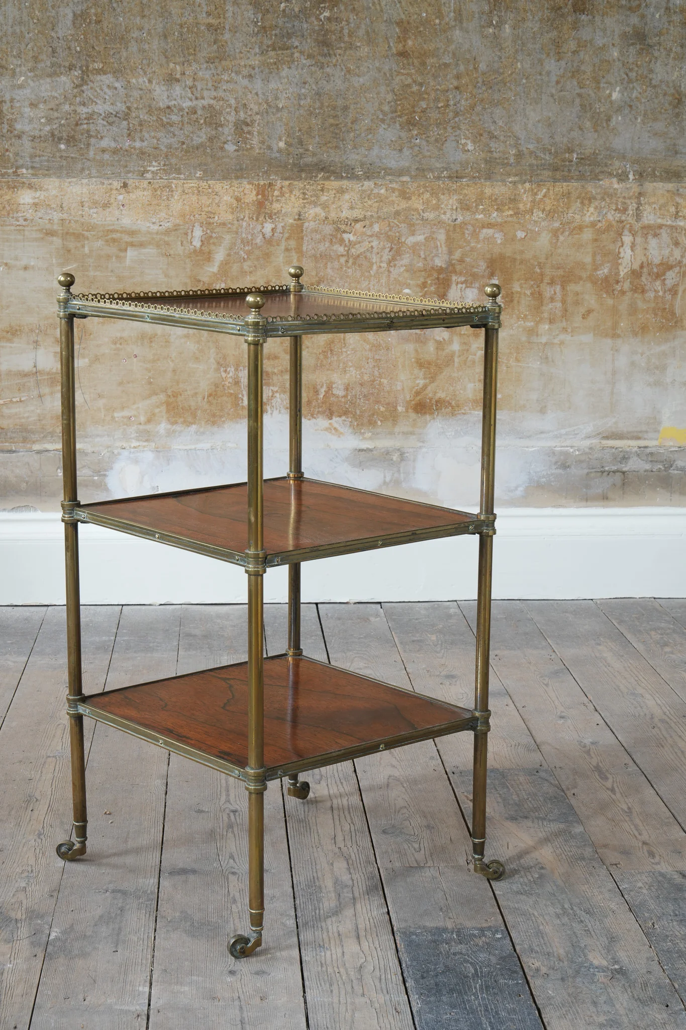 A 19th Century Walnut Etagere - Image 5