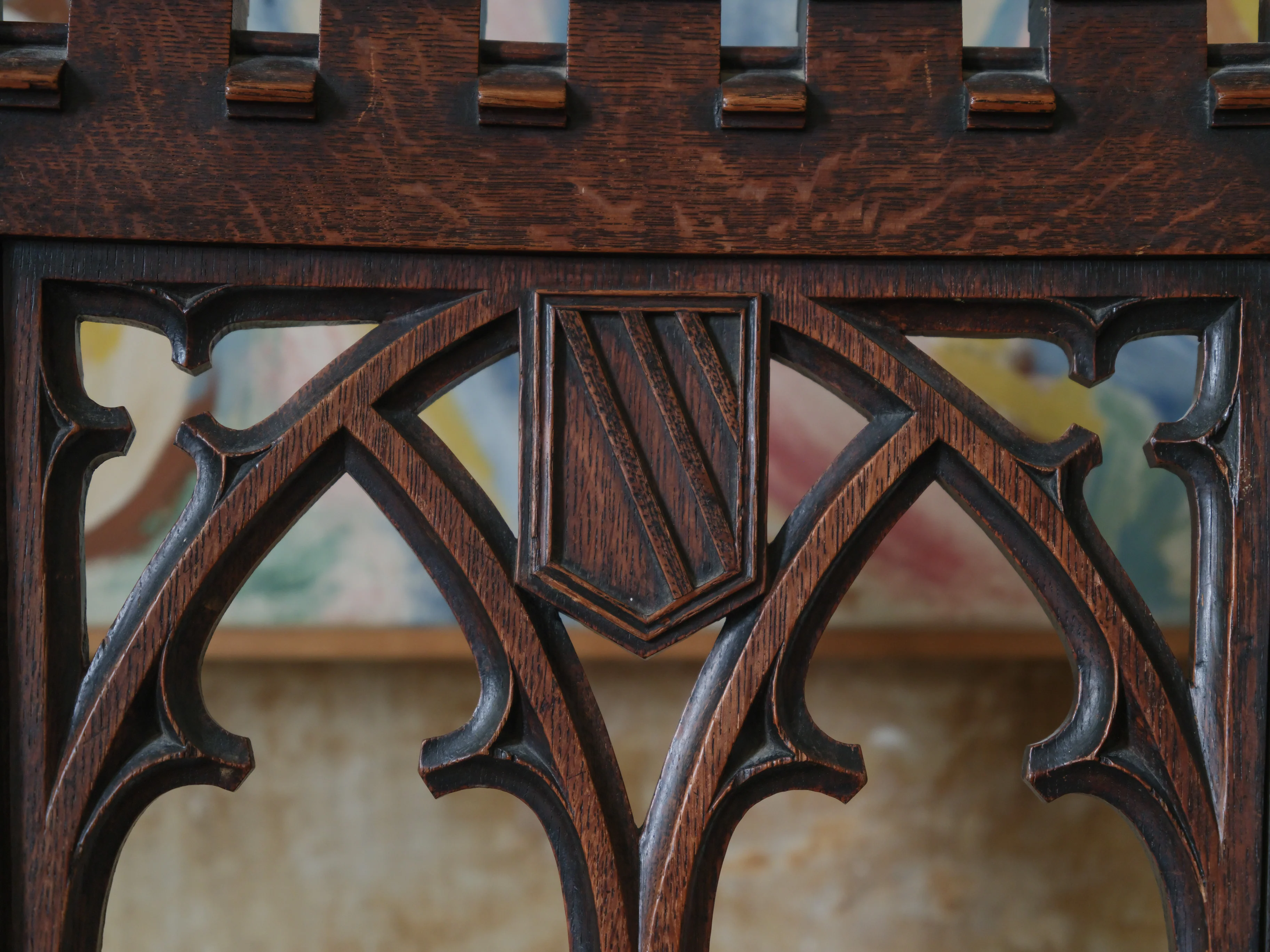 A 19th Century Gothic Revival Side Chair - Image 5